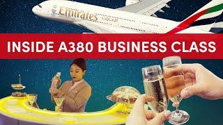 Emirates A380 Business Class - Largest passenger Aircraft in the World