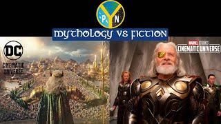 Mythology Vs Fiction: Marvel and DC Cinematic Universes