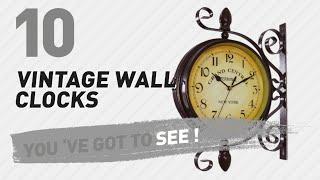 Vintage Wall Clocks // New & Popular 2017