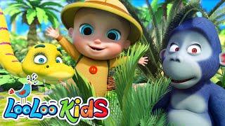 Down in The Jungle - S2EP53 Kids Songs Fun  | LooLoo Kids Songs for Kids