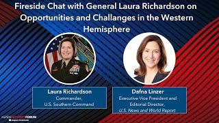 Fireside Chat with General Laura Richardson on Opportunities,  Challenges in the Western Hemisphere