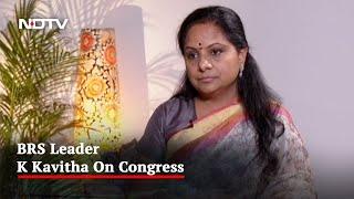 "Congress Should Shed Arrogance, Become A Team Player": K Kavitha To NDTV