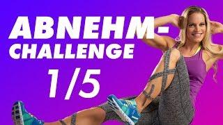 Abnehmen Challenge: Fettverbrennung & Ganzkörpertraining I Teil 1