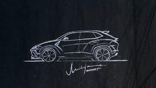 From idea to sketch to asphalt. Urus Performante laid bare.