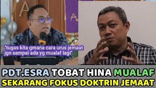 Pendeta Esra Soru Akhirnya Tobat, Stop Hina Mualaf..Sekarang Fokus Doktrin Jemaat Agar Tidak Mualaf