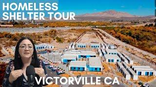 Victorville Homelessness: Tour New WELLNESS CENTER Facility IN VICTORVILLE CA | Shelter Victorville