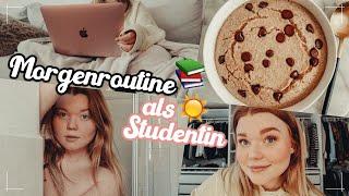 Morgenroutine als Psychologiestudentin im Onlinestudium! Virale Baked Oats Test + GRWM I Meggyxoxo