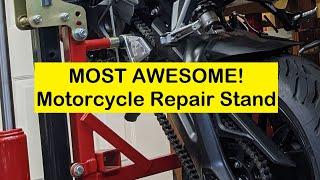 Awesome Abba Skylift Motorcycle Repair Stand Review