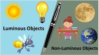 Luminous and non luminous objects for grade 3 |#Luminous |#non-luminous objects |#etoddlers