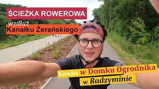 Trasa rowerowa: Warszawa - Radzymin; Ścieżka wzdłuż Kanałku Żerańskiego