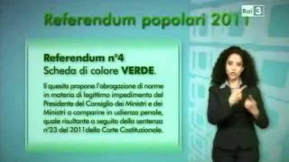 REFERENDUM 2011 - Il 12 e il 13 GIUGNO recatevi TUTTI alle urne