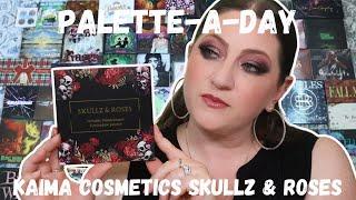 Palette-A-Day – Kaima Cosmetics Skullz & Roses – Full Swatches, Look & Review
