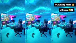 Don't say just do it  Madd Gamer rooms whatsapp status  lighting room #gaming #pc