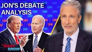 Jon Stewart's Debate Analysis: Trump's Blatant Lies and Biden's Senior Moments | The Daily Show