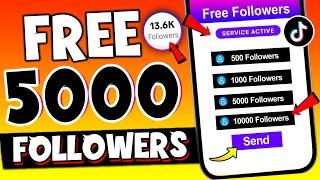 How to get FREE TikTok Followers (+5000) Free Tik Tok Followers Guide 2024 iOS & Android