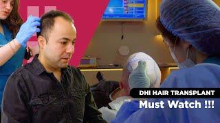 DHI HAIR TRANSPLANT 2023 - Must Watch !!!