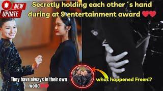 (FreenBecky)Secretly holding each other`s hands during at 9 entertainment award crazy for you
