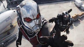 Ant-Man se convierte en Giant-Man - Escena en el Aeropuerto - Capitán América: Civil War CLIP 4K HD