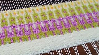 Weaving krokbragd for beginners