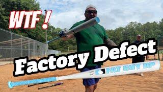 Factory Defect with Fat Guy BP Senior Softball Bat #JOKE