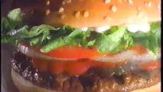 Burger King - 1997 - $0.99 Whopper Commercial