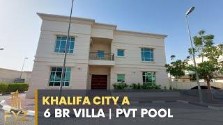 PREMIUM LAYOUT | PRIVATE POOL | BRAND NEW | KHALIFA CITY