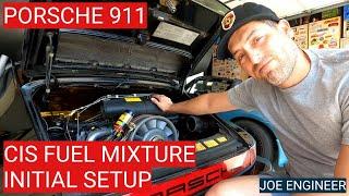 How To Setup Initial Fuel Mixture for Porsche 911 Bosch CIS K-Jetronic Fuel Injection