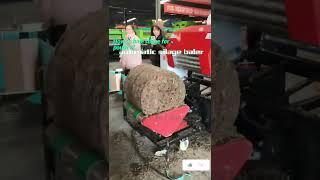 Automatic silage baler machine for farm feeding with good prices