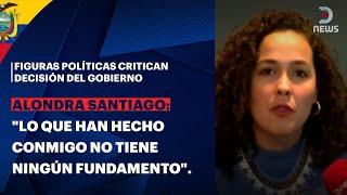 Habla la periodista cubana, Alondra Santiago, a la que Ecuador le revocó la visa en DNews