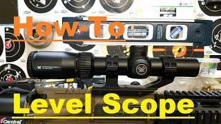 How to Level a scope