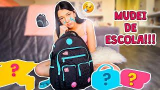 MUDEI DE ESCOLA! O QUE SOBROU DO MEU MATERIAL ESCOLAR | Luluca