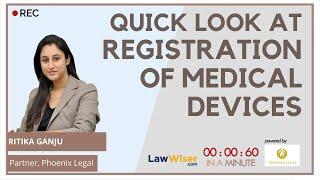 Registration of Medical Devices (DCGI) | LawWiser and Phoenix Legal |#InAMinute #MedicalDevices