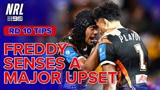 Freddy feels the 'scrappy' Tigers could snatch another one: NRL Tips - Round 10 | NRL on Nine
