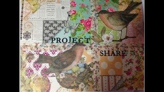 V579 VR and Project Share for Paper Play with Julie K (still using 1 Paper Pad-the Scraps)