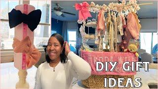 EASY DIY GIFT IDEAS | BABY SHOWER | BABY GIRL