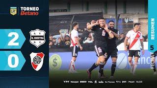 RIESTRA 2 - 0 RIVER | Resumen del partido | #TorneoBetano 2024