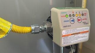 Gas Water Heater won't Ignite - Intelli-vent Gas Valve Error Code