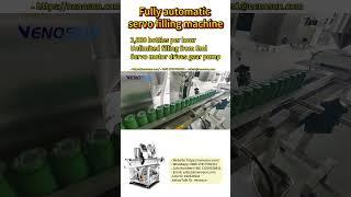 Nenosun Automatic servo filling machine gear pump #fillingmachinechina #fillingmachinemanufacturer