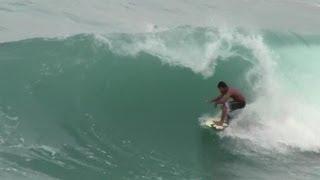 Stand up surfing at Makapuu