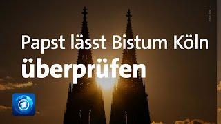 Apostolische Visitation: Papst ordnet Kontrolle im Erzbistum Köln an