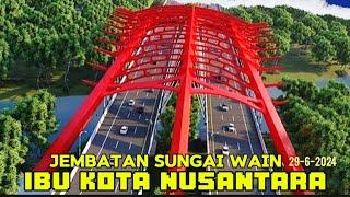 IKN TERKINI ‼️ TOPPING OFF KEPALA GARUDA ISTANA IKN  -  PROYEK TOL IKN SUNGAI WAIN STA 19 20 21 22