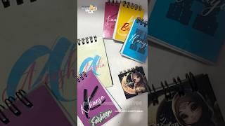 DIY Personalised Mini Notebooks #shorts  #diy #notebook #craftideas #art #customnotebook