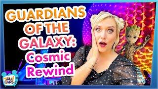 We Rode Disney World's BRAND NEW Rollercoaster -- Guardians of the Galaxy: Cosmic Rewind