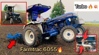 Farmtrac 6055 turbo || Preet tractor turbo power  || Modified || Gs turbo moga