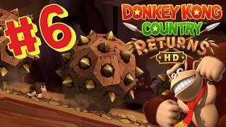 Donkey Kong Country Returns HD - Full Game Walkthrough + Commentary Part 6 (Cliff Gameplay)