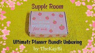 Supple Room 2024 Ultimate Planner Bundle Unboxing | Detailed flip through by TheKayBi