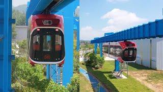 The “Rainbow” maglev line with rare-earth permanent magnetic levitation technology