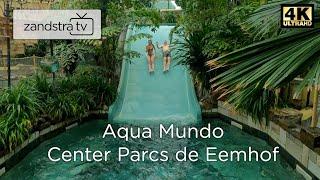 Het mooiste zwembad van Nederland  Aqua Mundo Center Parcs de Eemhof| DRONE | 4K | EN&GE SUBS| #60