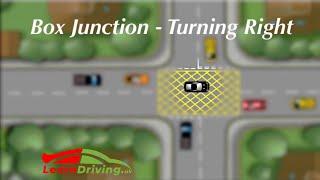 Box junctions turning right - box junction explained - Box junctions uk! #shorts