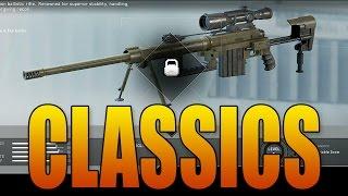 ALL CLASSIC/THROWBACK WEAPONS IN INFINITE WARFARE